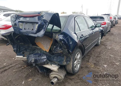 2007 Honda Accord 2.4 Ex from USA, damaged, VIN 1HGCM56867A212337